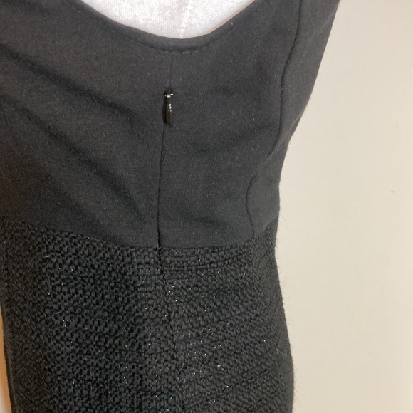 Theory Yeneth Wool & Metalic Threading Sleeveless Sheath Dress 6 - Picture 3 of 10